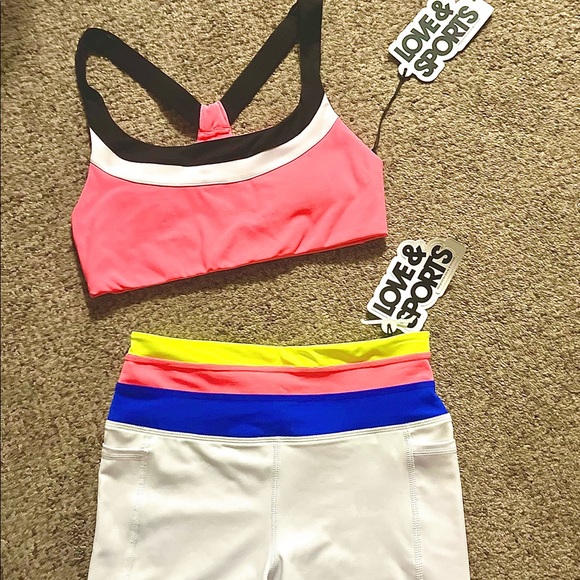 Love and Sports Bra sz sm NWT - Picture 10 of 10